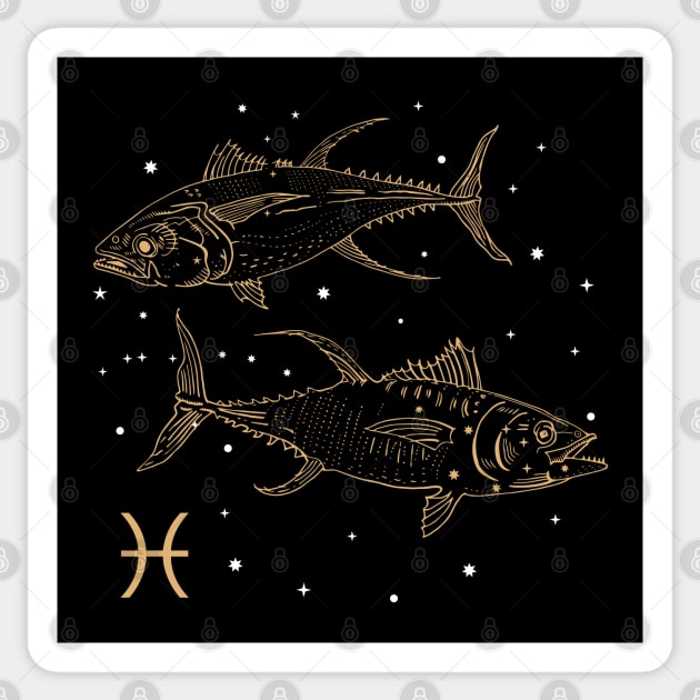 Pisces, A Zodiac Sign Test Sticker by Happy Lime